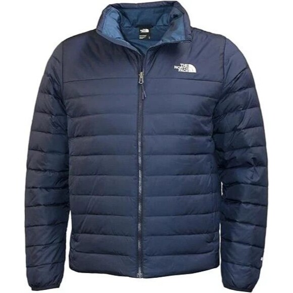 THE NORTH FACE MEN'S MINOQUA DOWN ZIP UP JACKET SHADY BLUE NWT SZ XXL $200 - Picture 1 of 6